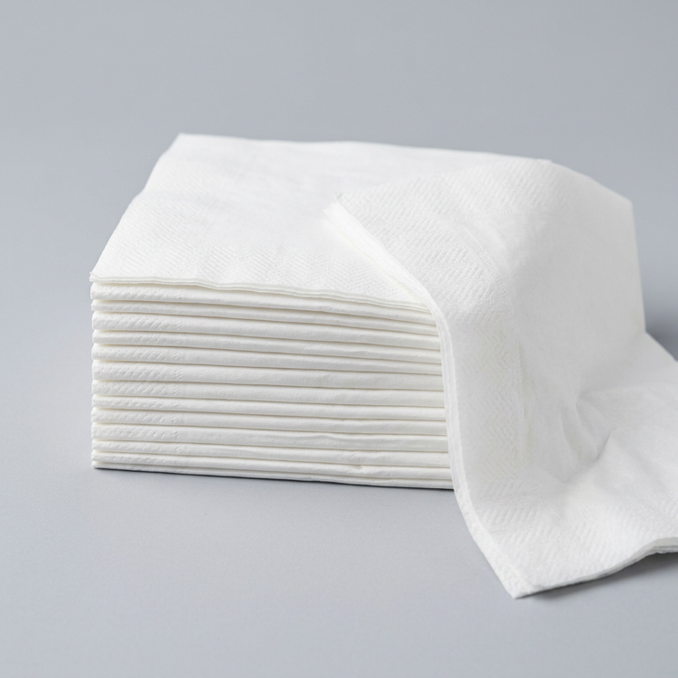 Generated illustration of generic paper dinner napkins