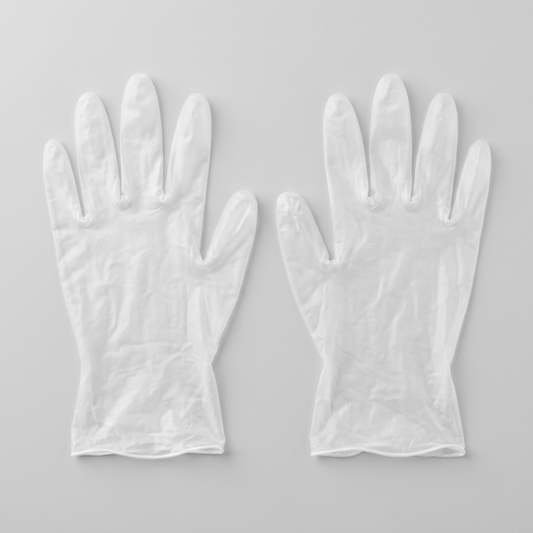 Generated illustration of generic vinyl gloves
