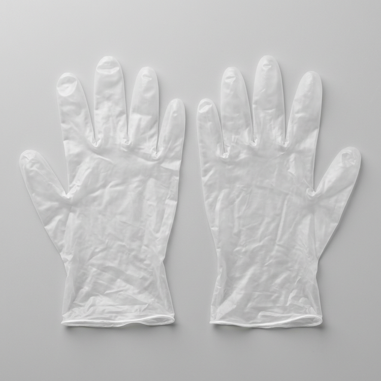 Generated illustration of generic vinyl gloves